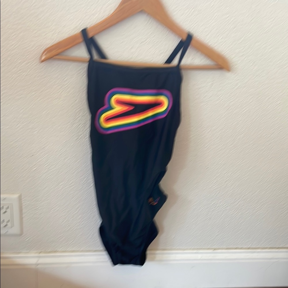 Speedo Black PowerFLEX Eco Swimsuit